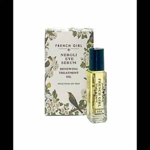 NEW FRENCH GIRL organic neroli eye serum & renewing oil in yellow